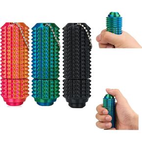 زر النقر، الدوار، لعبة ليتل أوشيز باين ستيم فيدجيت سبايكي للبالغين مع سلسلة مفاتيح، تصميم 3 في 1 لتخفيف التوتر in Kuwait