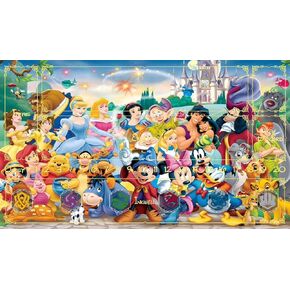 MTG Decks & More Premium Collection Playmat Compatible with Disney Lorcana TCG - Disney Heroes! in Saudi Arabia