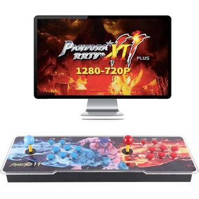 وحدة تحكم ألعاب Pandora Treasure 3D Arcade - 26800 لعبة مثبتة، بحث في الألعاب، دعم الألعاب ثلاثية الأبعاد، إضافة المزيد من الألعاب، 1280 × 720 بكسل، قائمة مفضلة، لعبة 4 لاعبين عبر الإنترنت، 2 عناصر تحكم في الألعاب (أصفر) in Kuwait