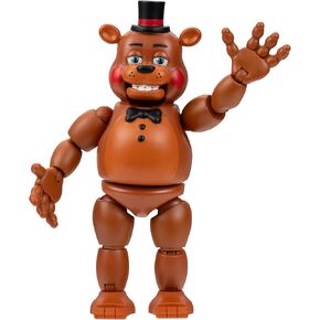 Five Nights at Freddy’s Toy Freddy - 5-Inch Articulated Figure with Jumpscare Feature and Glow-in-The-Dark Eyes in Kuwait