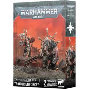 Games Workshop - Warhammer 40,000 - Chaos Space Marines: Traitor Enforcer in Saudi Arabia