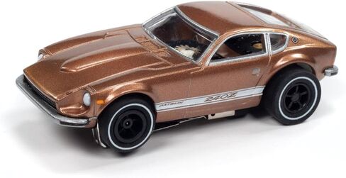 SC412-3B Auto World Xtraction 1973 Datsun 240z (بني) سيارة فتحة مقياس HO in Kuwait