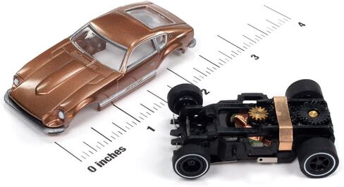 SC412-3B Auto World Xtraction 1973 Datsun 240z (بني) سيارة فتحة مقياس HO in Kuwait