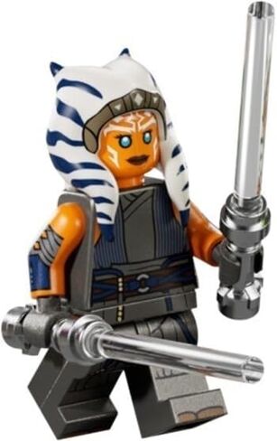 LEGO Star Wars: Jedi Ahsoka Minifigure with Dual Clear Lightsabers in Saudi Arabia