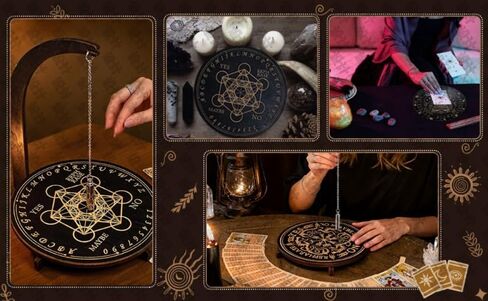 حامل البندول الغامض والهابط المغناطيسي (إجمالي 4 أنماط) - أداة اتخاذ القرار الروحية المغناطيسية 24 × 8.5 × 7 (حامل الإمساك بالنجوم الهندسي) in Kuwait