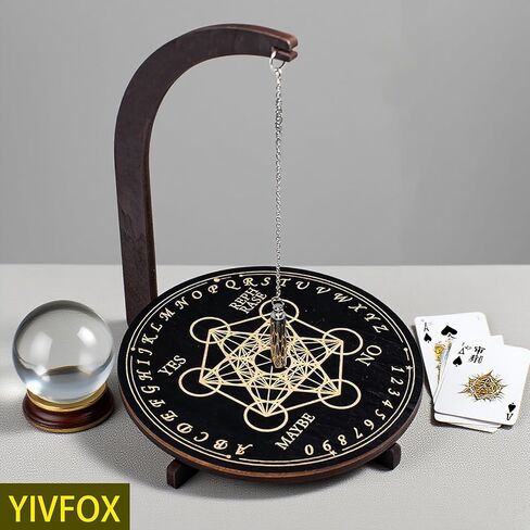 حامل البندول الغامض والهابط المغناطيسي (إجمالي 4 أنماط) - أداة اتخاذ القرار الروحية المغناطيسية 24 × 8.5 × 7 (حامل الإمساك بالنجوم الهندسي) in Kuwait