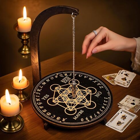 حامل البندول الغامض والهابط المغناطيسي (إجمالي 4 أنماط) - أداة اتخاذ القرار الروحية المغناطيسية 24 × 8.5 × 7 (حامل الإمساك بالنجوم الهندسي) in Kuwait