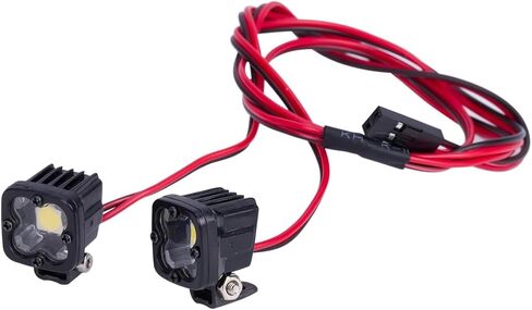 أضواء سيارة RC أضواء LED بمقياس 1/10 ملحقات الزاحف RC لمحور SCX10 90046 TRX4 TRX6 Wraith RR10 MST Redcat Gen8 ترقيات in Kuwait