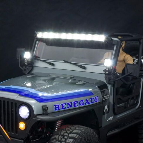 أضواء سيارة RC أضواء LED بمقياس 1/10 ملحقات الزاحف RC لمحور SCX10 90046 TRX4 TRX6 Wraith RR10 MST Redcat Gen8 ترقيات in Kuwait