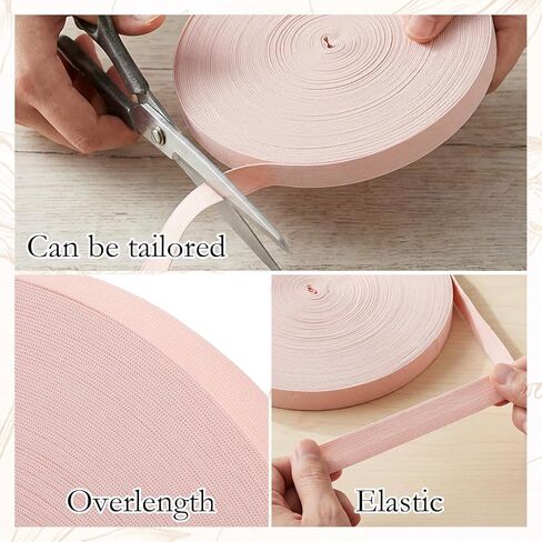2 Rolls Ballet Pointe Shoe Elastic Ribbon - 43.7 Yards Each Stretch Satin Ballet Straps for Women Dance Accessories (0.79 Inches Width) in Kuwait