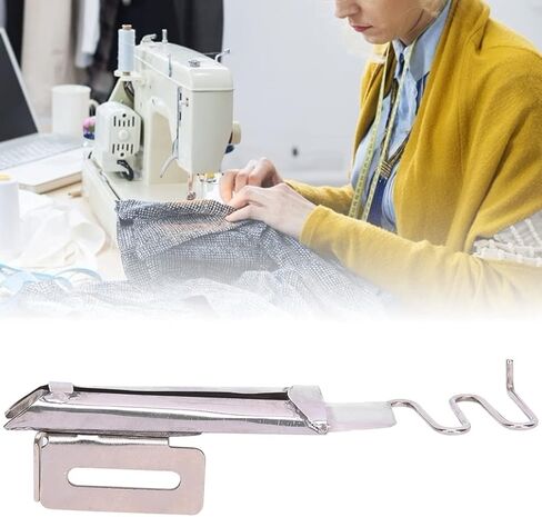 Sewing Right Angle Double Fold Bias Tape Attachment Professional H for Quilting Garment Sewing and More (Entrance 20MM) in Saudi Arabia