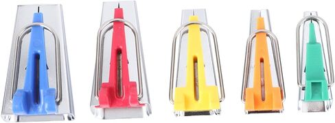 OHPHCALL 5pcs Sewing Machine Binding Tape Maker Set Bias Tape Makers for Quilting Sewing in Saudi Arabia