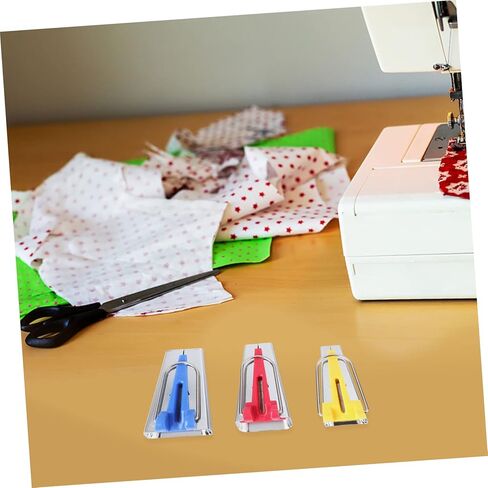 OHPHCALL 5pcs Sewing Machine Binding Tape Maker Set Bias Tape Makers for Quilting Sewing in Saudi Arabia