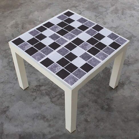 18pcs Mosaic Tile Transfer Stickers, Easy to Install,Reusable, for Bathroom and Kitchen (MTS008) in Saudi Arabia