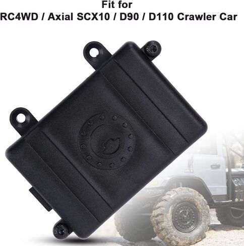 SUNGOOYUE RC Receiver Box, Plastic Protective Case for Axial SCX10 D90 D110 Crawler Cars, Excellent Receiver Protection and Stylish Design - Easy Install and Durable in Saudi Arabia