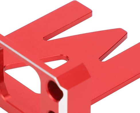 RC Servo Protector Aluminum Alloy Servo Guard for Axial VP 90018 90053 90046 1 10 RC CarBlack a Service and Exquisite Perfect Alloy Made It is Strong Aluminum Durable (Red) in Saudi Arabia