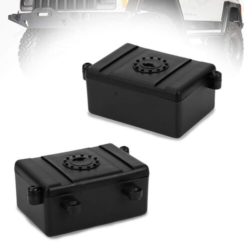 SUNGOOYUE RC Receiver Box, Plastic Protective Case for Axial SCX10 D90 D110 Crawler Cars, Reliable Scratch Protection and Easy Installation in Saudi Arabia