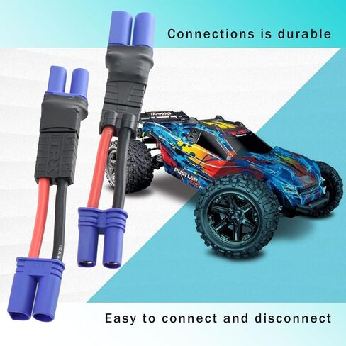 زوجان من محول موصل بطارية ليبو RC متوافق مع بطارية ليبو TRX/Traxxas، موصل محول شاحن بطارية RC ذكر أنثى EC5 in Kuwait