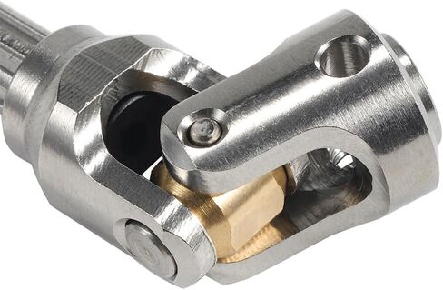 1/10 RC Drive Shaft,Stainless Steel Drive Shaft 5mm Universal Joint Driveshaft for 1/10 RC Rigs Crawler SCX10 Pro TRX4 High Trail TF2 VS4-10 CC02 (68.8-78mm) in Saudi Arabia