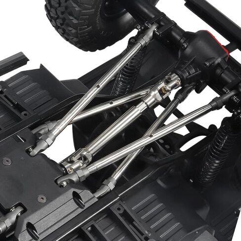 1/10 RC Drive Shaft,Stainless Steel Drive Shaft 5mm Universal Joint Driveshaft for 1/10 RC Rigs Crawler SCX10 Pro TRX4 High Trail TF2 VS4-10 CC02 (68.8-78mm) in Saudi Arabia