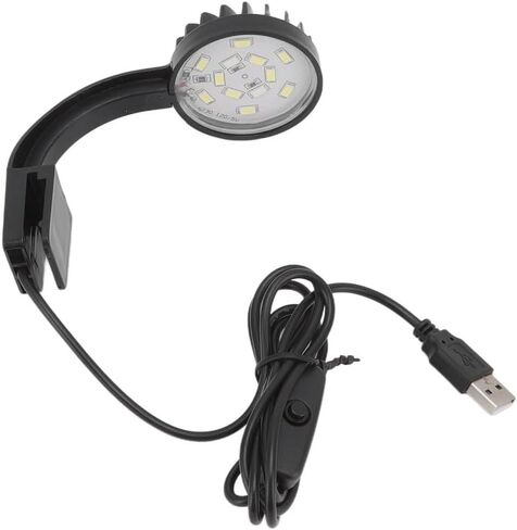 حوض السمك USB الأسماك كليب مصباح توفير الطاقة سطوع عالية الطيف الكامل LED ضوء مصباح بعمود لخزان الأسماك in Kuwait