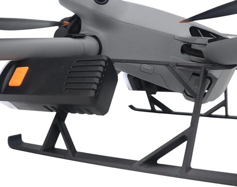 معدات الهبوط مع كشاف ضوئي مزدوج لـ DJI Mini 5 Pro، أرجل تمديد الارتفاع لرحلة ليلية مستقرة وهبوط آمن، التصوير الجوي يملأ الضوء in Kuwait