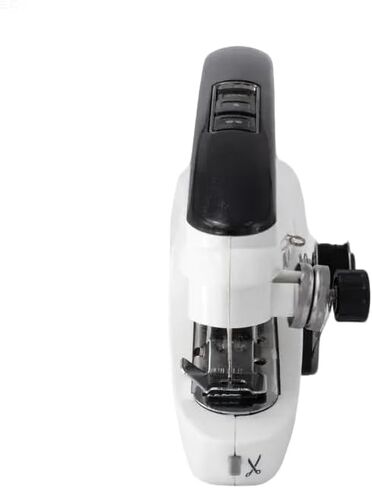 ماكينة خياطة صغيرة محمولة للمبتدئين، ماكينة خياطة محمولة باليد مع أوضاع سرعة وطاقة مزدوجة - غرزة سريعة للإصلاحات المنزلية أثناء السفر، سهلة الاستخدام in Kuwait