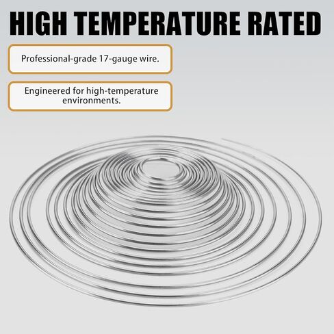 High Temperature Wire, 17 Gauge, 10 Feet Roll, Professional Ceramic and Pottery Tools in Saudi Arabia