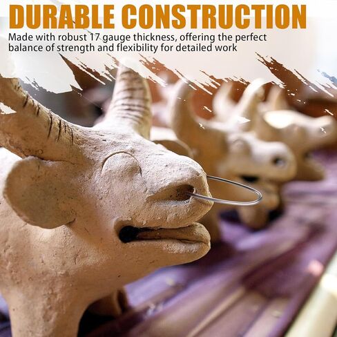 High Temperature Wire, 17 Gauge, 10 Feet Roll, Professional Ceramic and Pottery Tools in Saudi Arabia