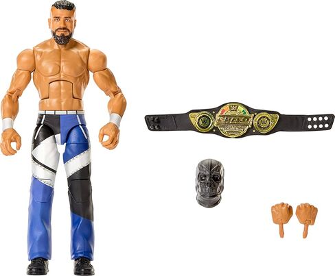 Mattel WWE Elite Action Figure & Accessories، مجموعة السلسلة #122، أندرادي قابلة للتجميع مقاس 6 بوصة مع 25 نقطة مفصلية وأيدي قابلة للتبديل in Kuwait