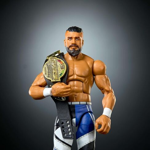 Mattel WWE Elite Action Figure & Accessories، مجموعة السلسلة #122، أندرادي قابلة للتجميع مقاس 6 بوصة مع 25 نقطة مفصلية وأيدي قابلة للتبديل in Kuwait