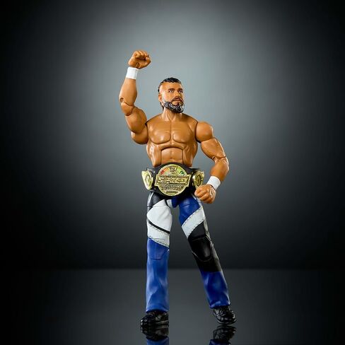 Mattel WWE Elite Action Figure & Accessories، مجموعة السلسلة #122، أندرادي قابلة للتجميع مقاس 6 بوصة مع 25 نقطة مفصلية وأيدي قابلة للتبديل in Kuwait