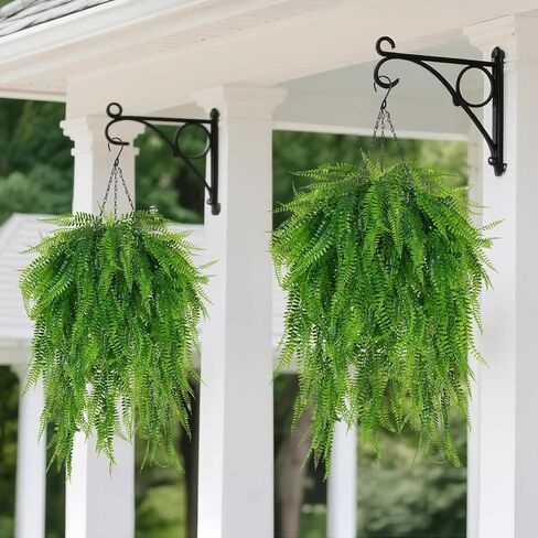 Artificial Succulents Hanging Plants-4 PCS Fake String of Pearls Greenery Plant Wall Decor Faux Hanging Nature Plants for House Living Room Bathroom Bedroom Shelf Balcony Garden Indoor Outdoor（27.5"） in Saudi Arabia
