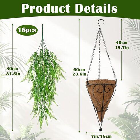 Artificial Succulents Hanging Plants-4 PCS Fake String of Pearls Greenery Plant Wall Decor Faux Hanging Nature Plants for House Living Room Bathroom Bedroom Shelf Balcony Garden Indoor Outdoor（27.5"） in Saudi Arabia