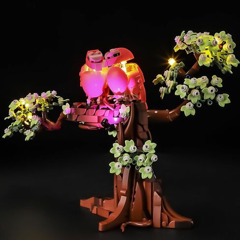 مجموعة إضاءة BRIKSMAX 2.0 متوافقة مع مجموعات بناء Lego Ideas Love Birds 21365 - مجموعات إضاءة LED الأصلية (الملحقات فقط) للعرض، هدية وهواة جمع الهدايا المثالية لعيد الحب in Saudi Arabia