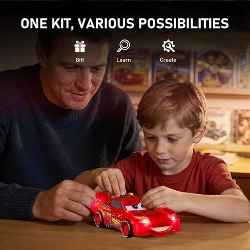 BRIKSMAX 2.0 Light Kit Compatible with Lego Disney Lightning McQueen 77255 Building Sets- Original LED Lighting Kits (Accessories Only),Cable-Hiding Tech for Display, Gifts & Collectors in Saudi Arabia