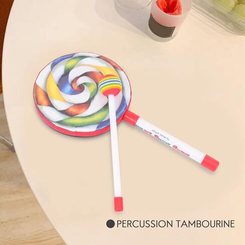 Kids Percussion Lollipop Drum, 6inch, 142854 in Saudi Arabia