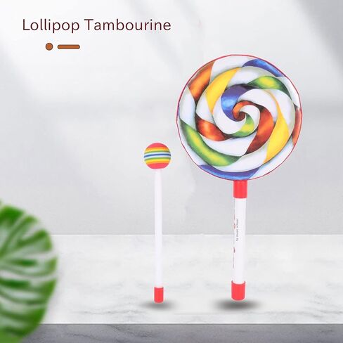 Kids Percussion Lollipop Drum, 6inch, 142854 in Saudi Arabia