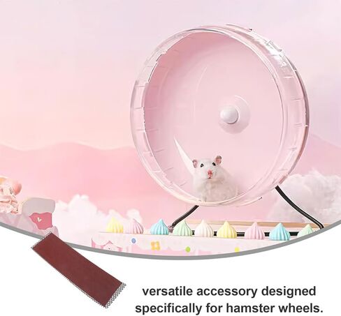 الهامستر عجلة الجري شريط جلخ مسمار المتقلب حصيرة عدم الانزلاق ممارسة عجلة الوسادة ملحق للحيوانات الأليفة الصغيرة in Kuwait