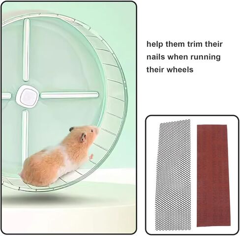 الهامستر عجلة الجري شريط جلخ مسمار المتقلب حصيرة عدم الانزلاق ممارسة عجلة الوسادة ملحق للحيوانات الأليفة الصغيرة in Kuwait