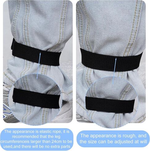 Sucrain 2 Pairs Boot Blousers Elastic Military Boot Straps Military Blousing Straps Bands Ankle Hook and Loop for Men Women Hiking,Cycling, Fishing, Hunting, Gardening, Uniform in Saudi Arabia