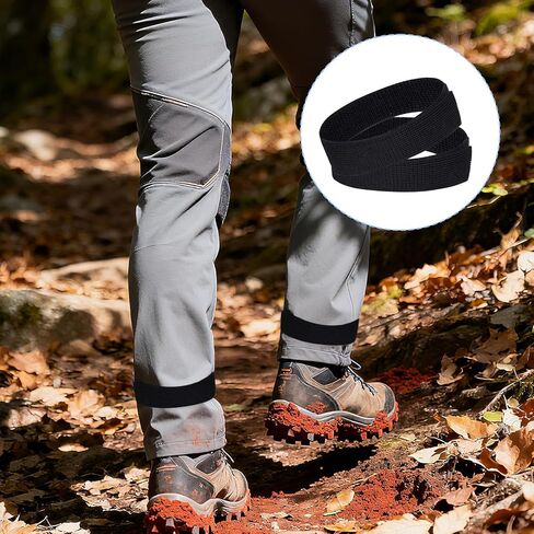 Sucrain 2 Pairs Boot Blousers Elastic Military Boot Straps Military Blousing Straps Bands Ankle Hook and Loop for Men Women Hiking,Cycling, Fishing, Hunting, Gardening, Uniform in Saudi Arabia