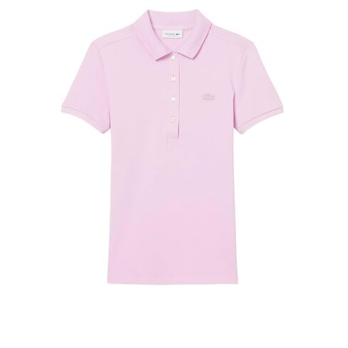 Lacoste Women's Legacy Short Sleeve Slim Fit Stretch Pique Polo Shirt in Saudi Arabia
