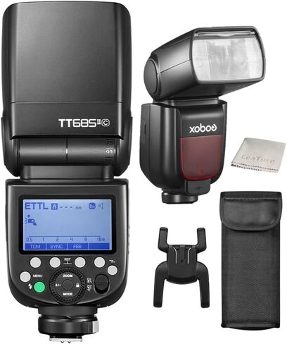 فلاش Godox TT685II-N GN60 E-TTL 2.4 جيجا هرتز اللاسلكي HSS 1/8000s Speedlite متوافق مع Nikon D800/D7100/D7200/D750/D3200/D5000 TT685IIN in Saudi Arabia