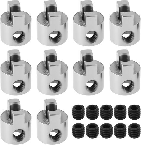 10pcs RC Boat Stainless Steel Drive Dogs Propeller Adapter Set for RC Boat Shaft, 3mm in Saudi Arabia