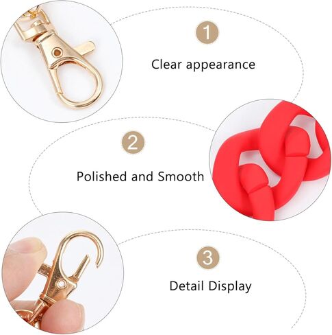 TENDYCOCO سلاسل الأشرطة الراتنج سلسلة سميكة حقيبة الأشرطة الحمراء استبدال أحزمة حقيبة يد اكسسوارات الموضة للفتيات النساء in Kuwait