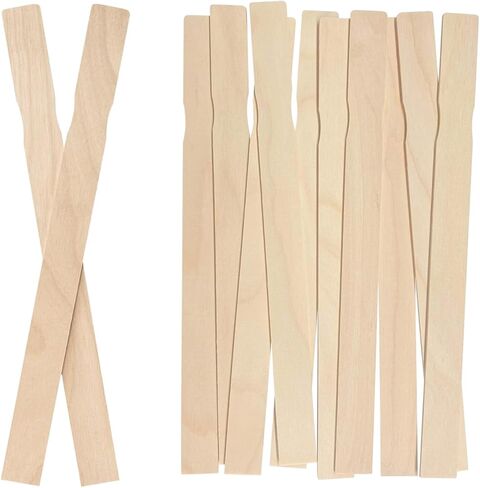 Paint Stir Stick 12 Inch – 15 Pcs Premium Birchwood, Smooth & Splinter-Free, Heavy-Duty Paint Mixing Stirrers for Paint, Resin, Epoxy & Crafts – Bulk Value Pack in Saudi Arabia