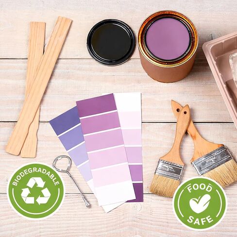 Paint Stir Stick 12 Inch – 15 Pcs Premium Birchwood, Smooth & Splinter-Free, Heavy-Duty Paint Mixing Stirrers for Paint, Resin, Epoxy & Crafts – Bulk Value Pack in Saudi Arabia