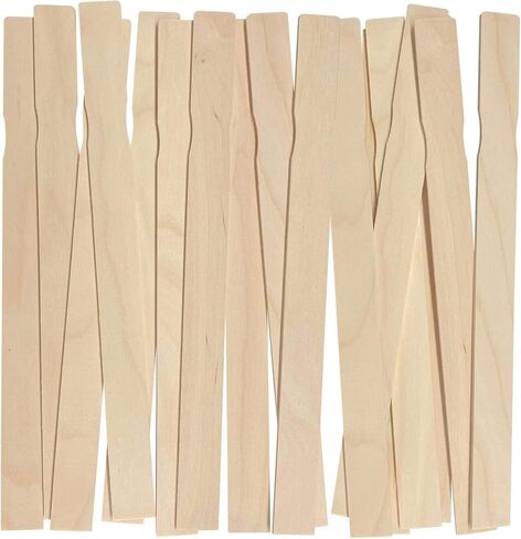 Paint Stir Stick 12 Inch – 15 Pcs Premium Birchwood, Smooth & Splinter-Free, Heavy-Duty Paint Mixing Stirrers for Paint, Resin, Epoxy & Crafts – Bulk Value Pack in Saudi Arabia