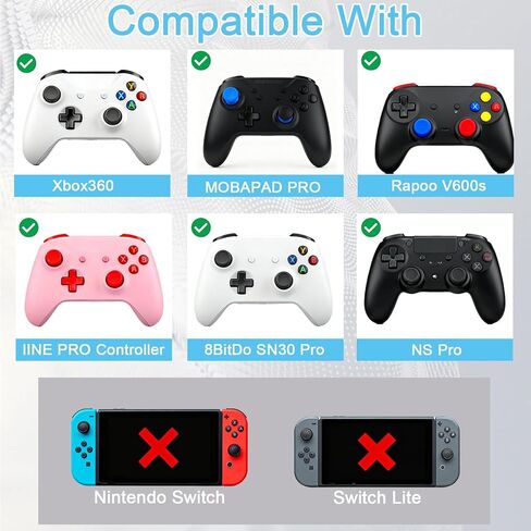 8 أزواج من مقابض الإبهام البديلة لجهاز Ps4/Ps5، أغطية قبضة عصا التحكم المضادة للانزلاق، أغطية عصا التحكم من السيليكون، أغطية عصا تناظرية in Kuwait